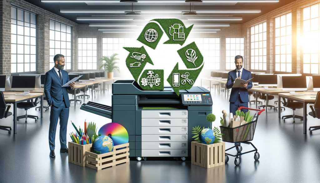 Nachhaltige RICOH Drucker Vorteile
