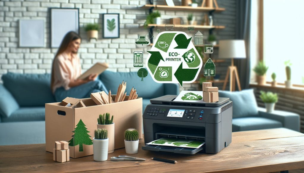Öko-effiziente Drucker im Home Office