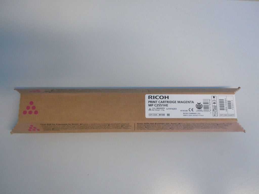 Original Ricoh Toner MP C2551 Magenta Winnenden