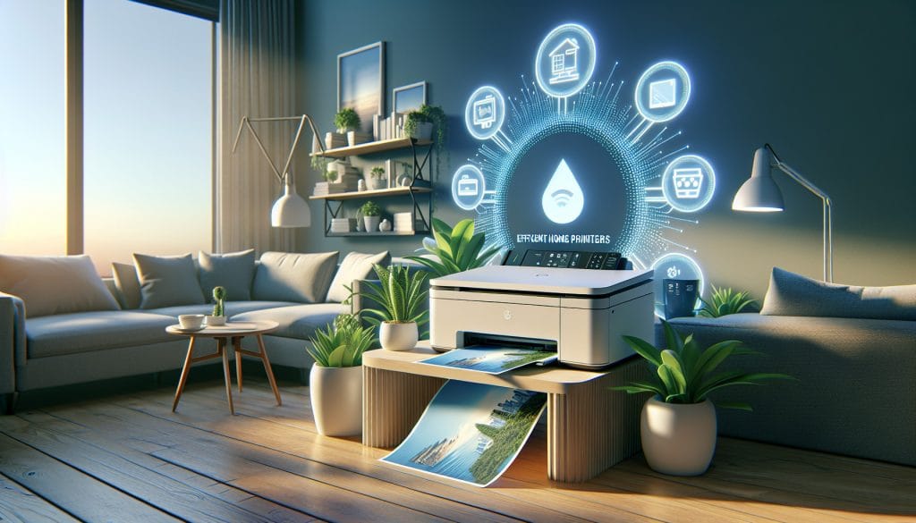 Effiziente Zuhause-Drucker im Einsatz