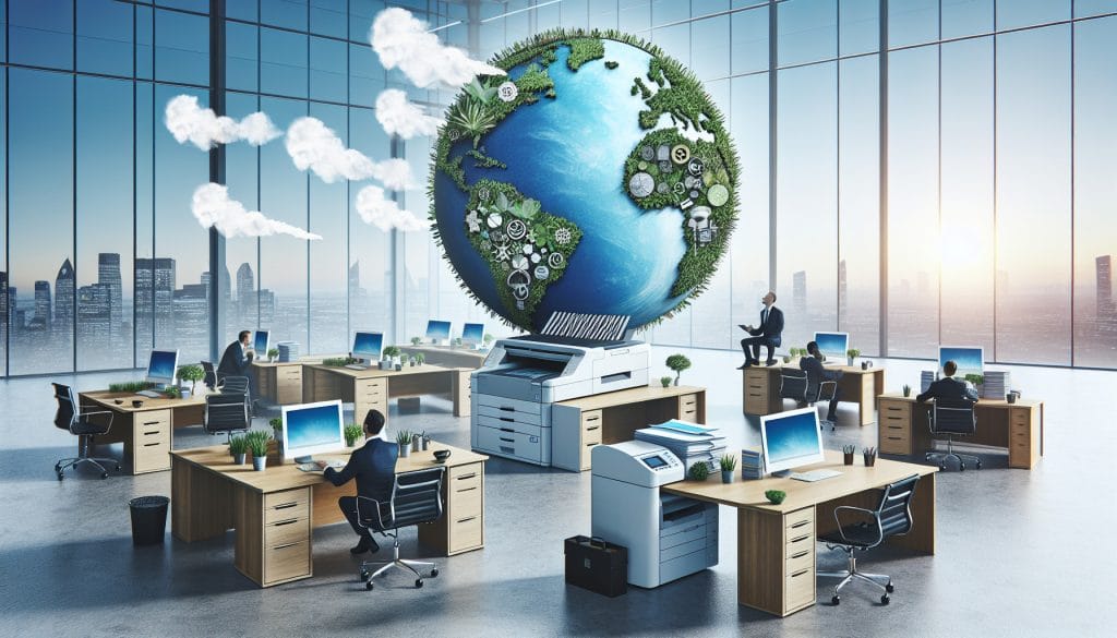 Nachhaltige Drucklösungen für Büros