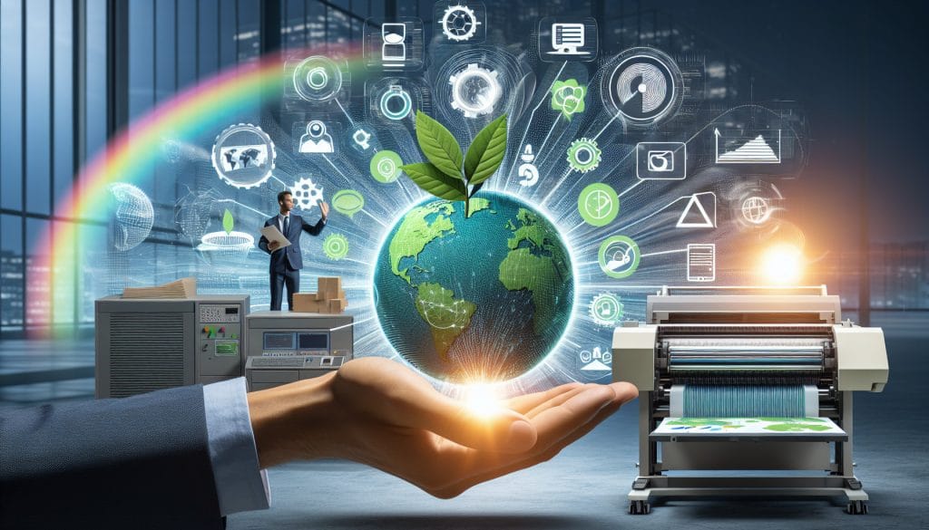 Nachhaltige Drucktechnologien von Ricoh