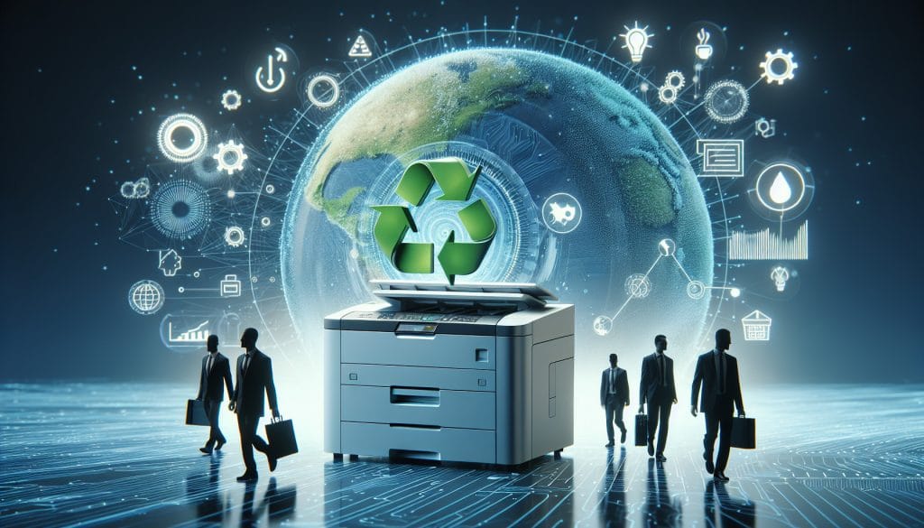 energieeffiziente Drucker für nachhaltige Nutzung