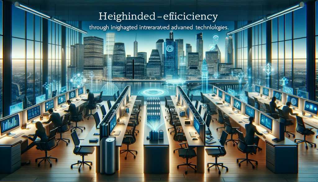 Integrierte Büroeffizienz durch innovative Ausstattung