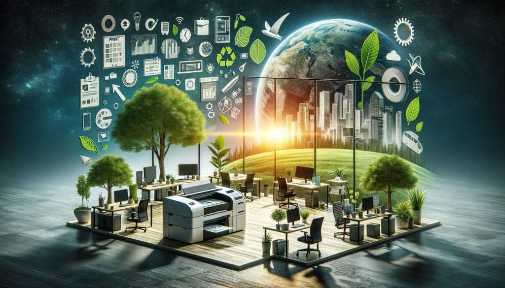 Nachhaltige Drucklösungen für Büros