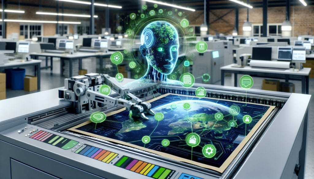 Nachhaltige Drucktechnologien mit KI