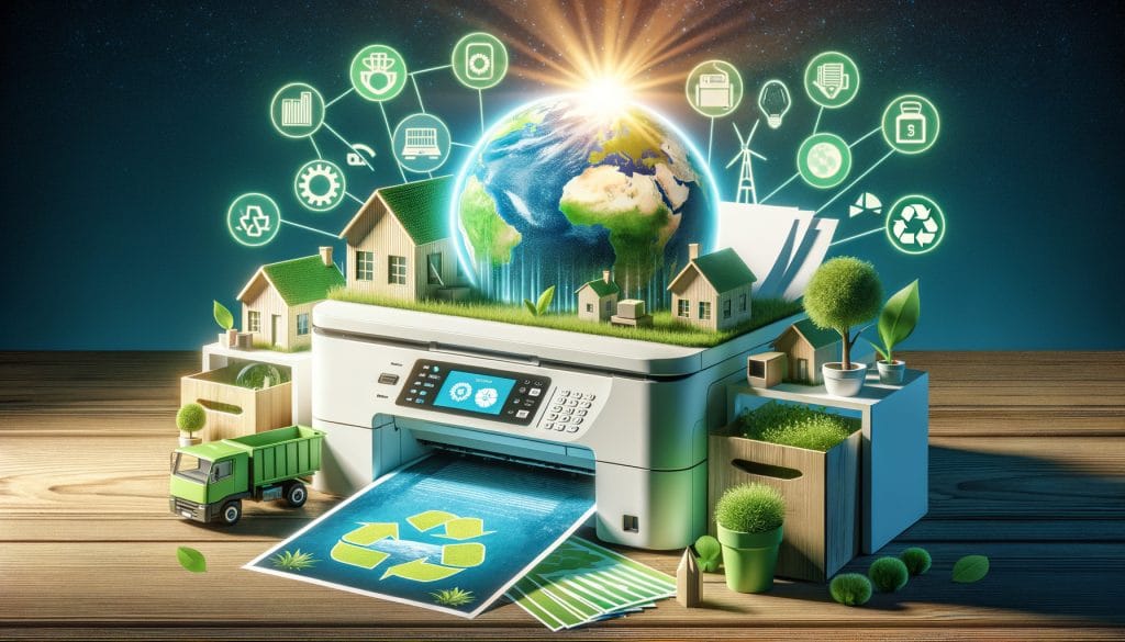 Nachhaltige Drucklösungen für Haushalte