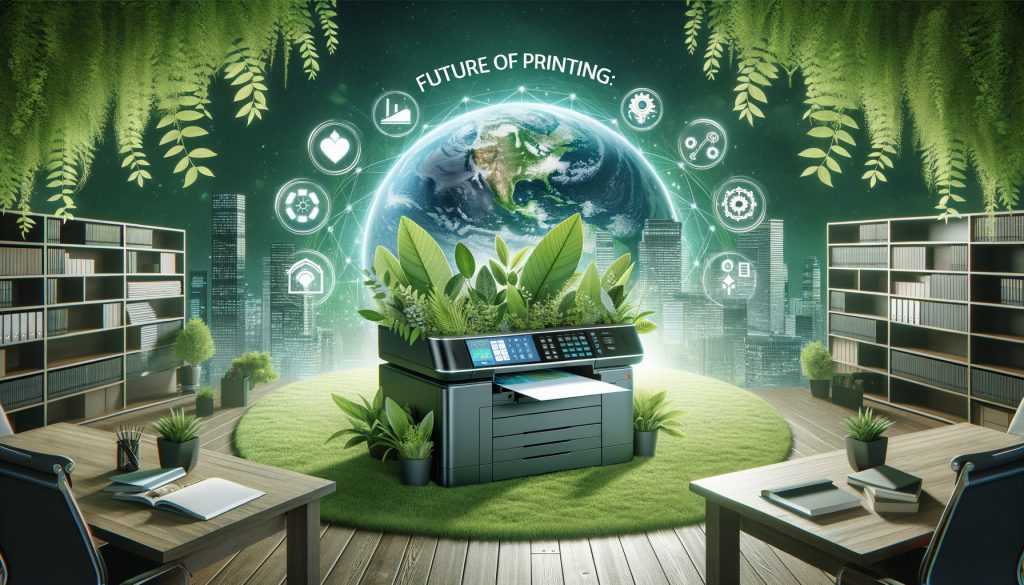 Nachhaltiges Drucken im modernen Arbeitsplatz